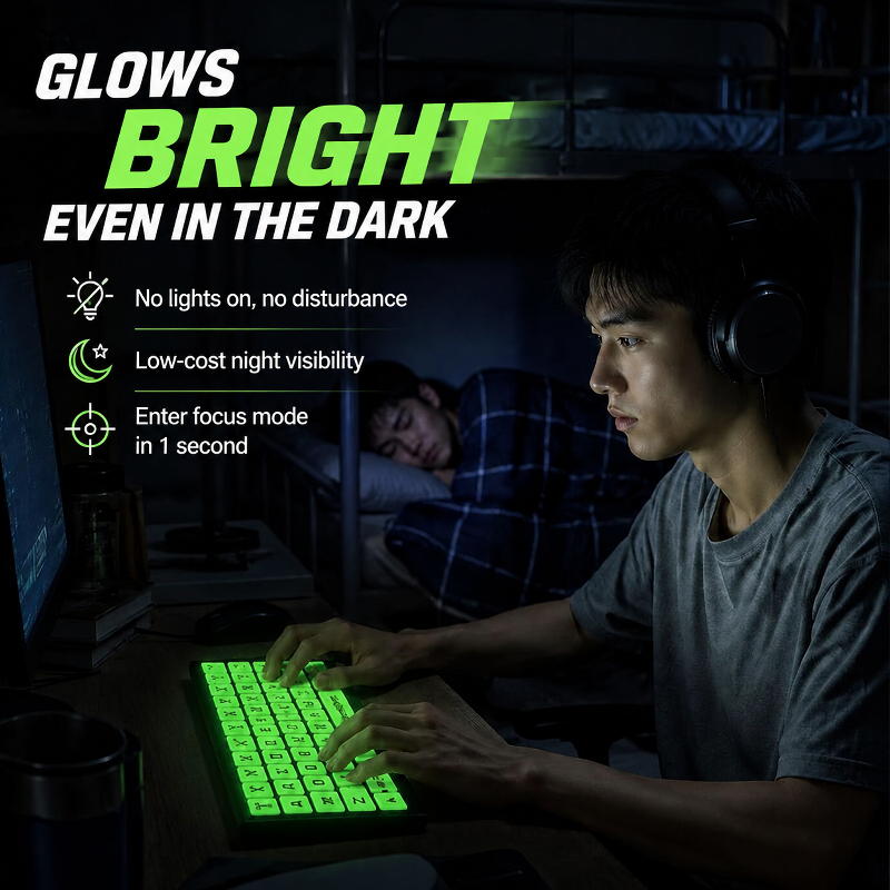 JMY - Luminous Dustproof Keyboard Sticker