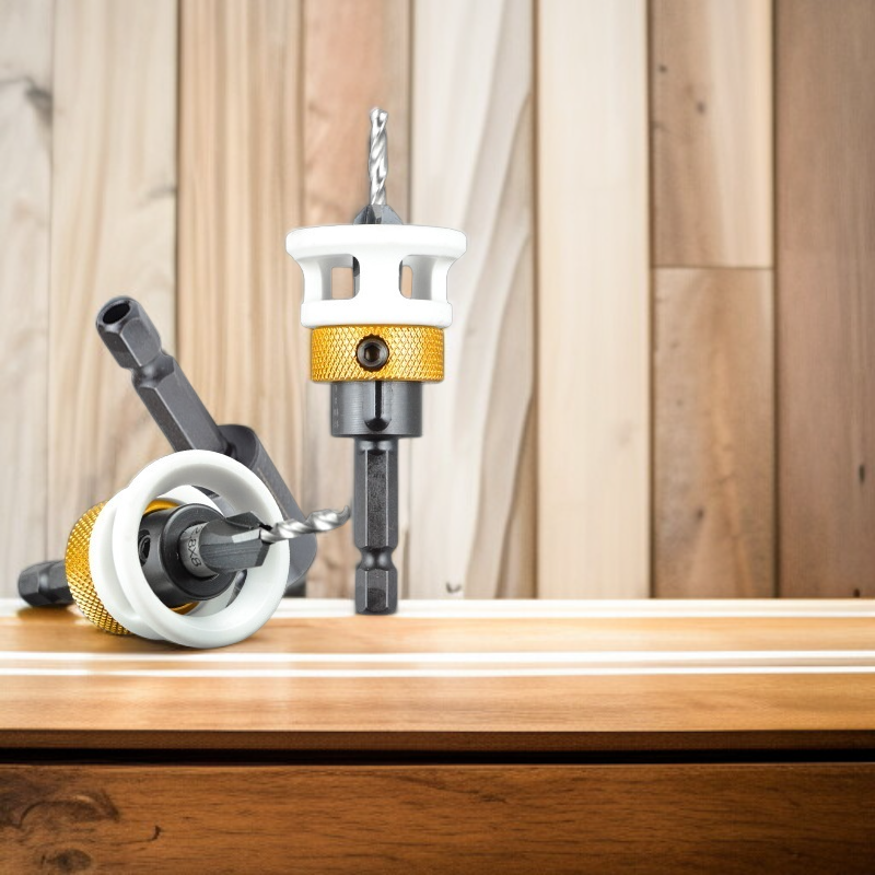 Foret conique à tête en alliage à quatre bords pour travail du bois JMY