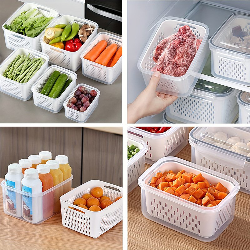 無毒性食品保存容器3個セット