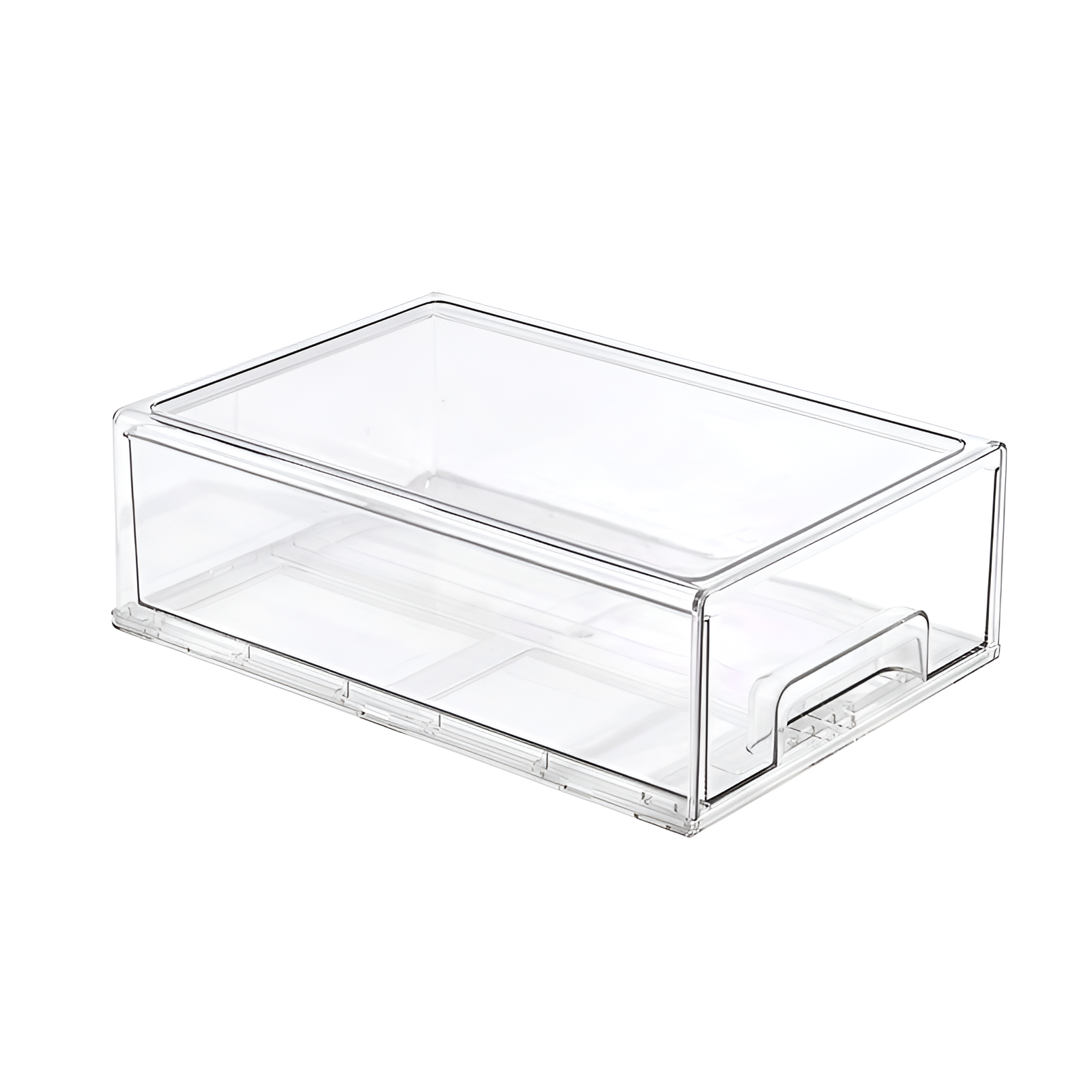 Transparente Aufbewahrungsbox für Gemüse im Kühlschrank, Schubladen-Aufbewahrungsbox für die Küche, 