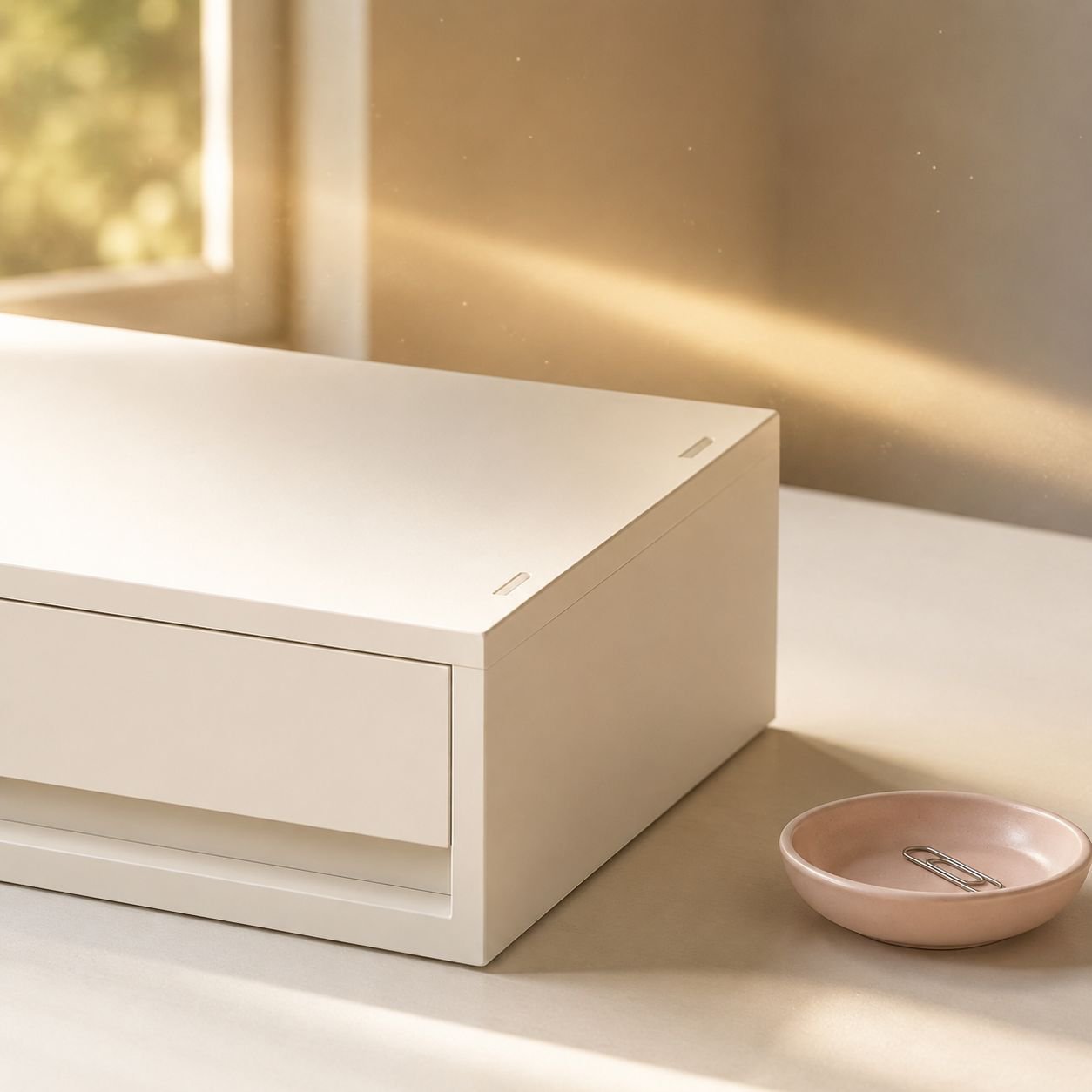 Boîte de rangement en plastique avec tiroirs