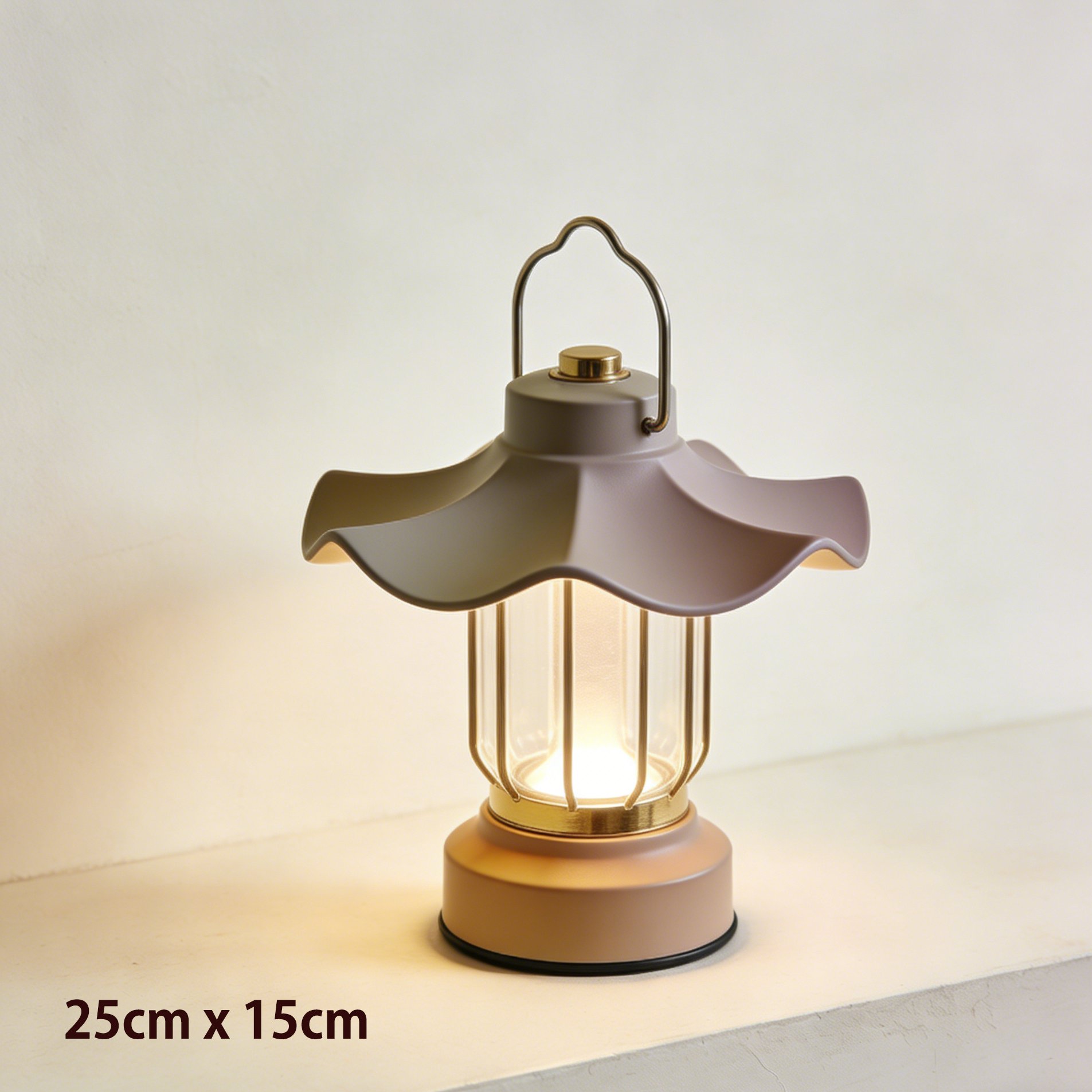 防水設計戶外花瓣掛燈特寫