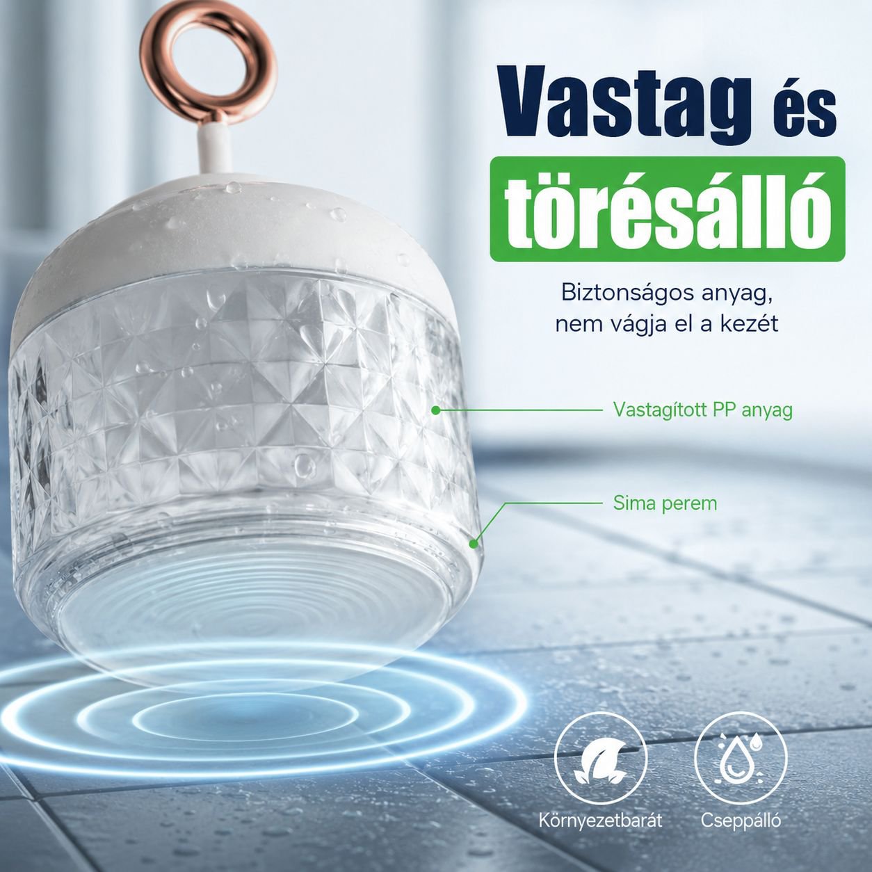 Többfunkciós samponhabosító, arctisztító pohár