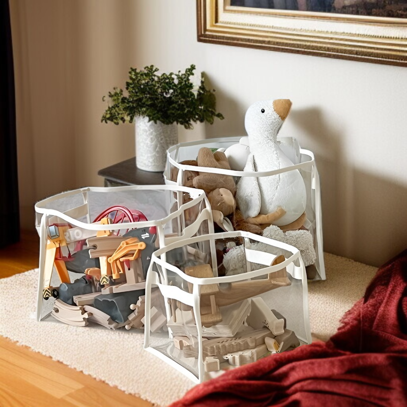 잡동사니 정리 대용량 바구니