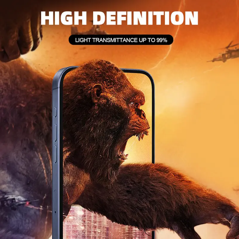Apple Gorilla Tempered Film High Aluminum Dustless Protective Film
