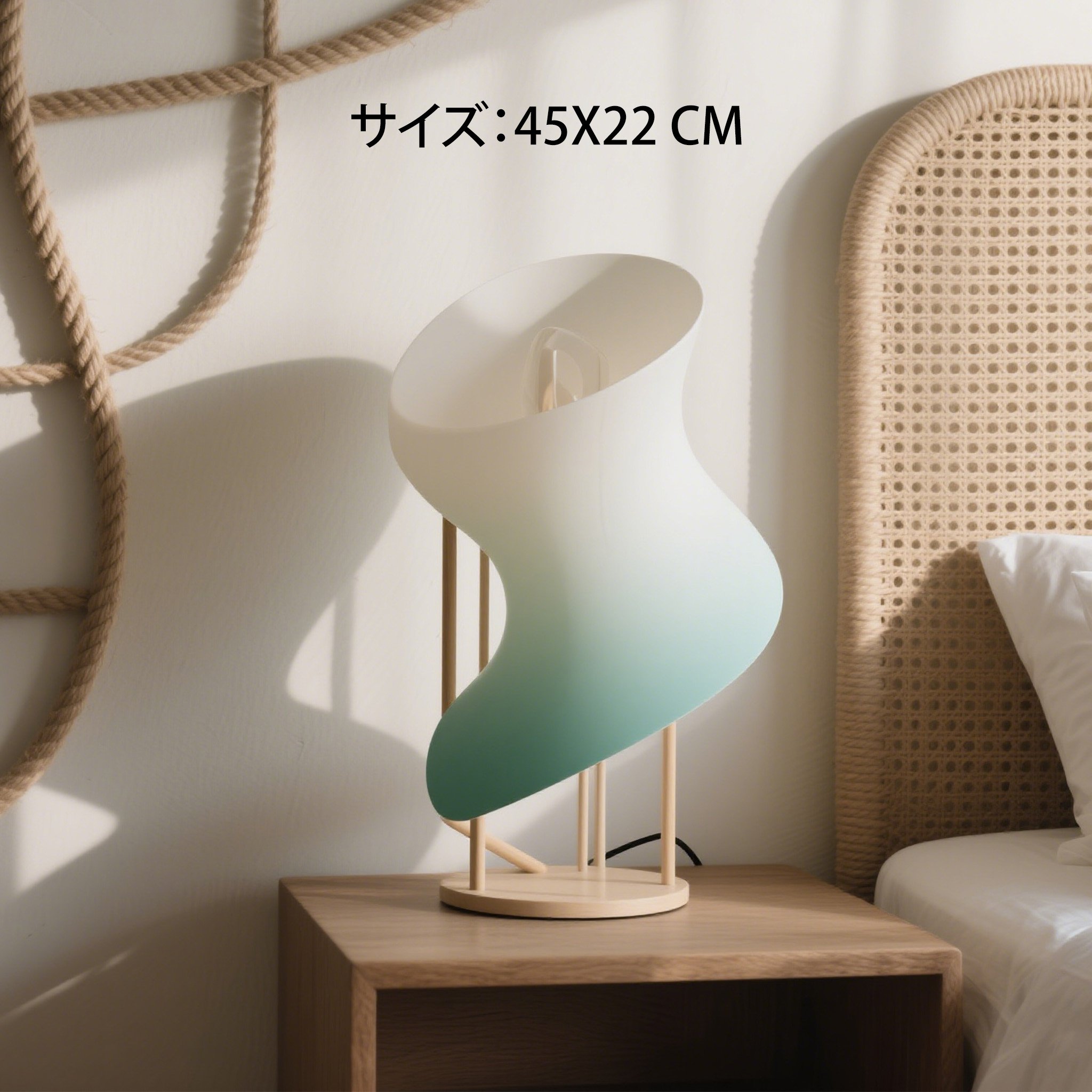 リビングに設置したクリエイティブランプ