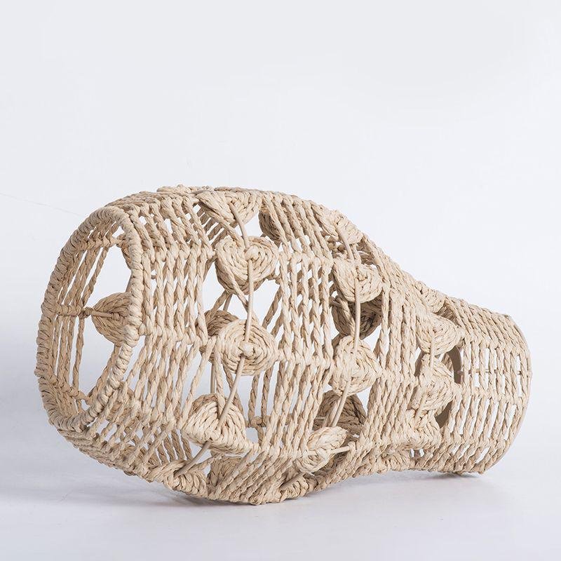 Rope braided Chinese chandelier