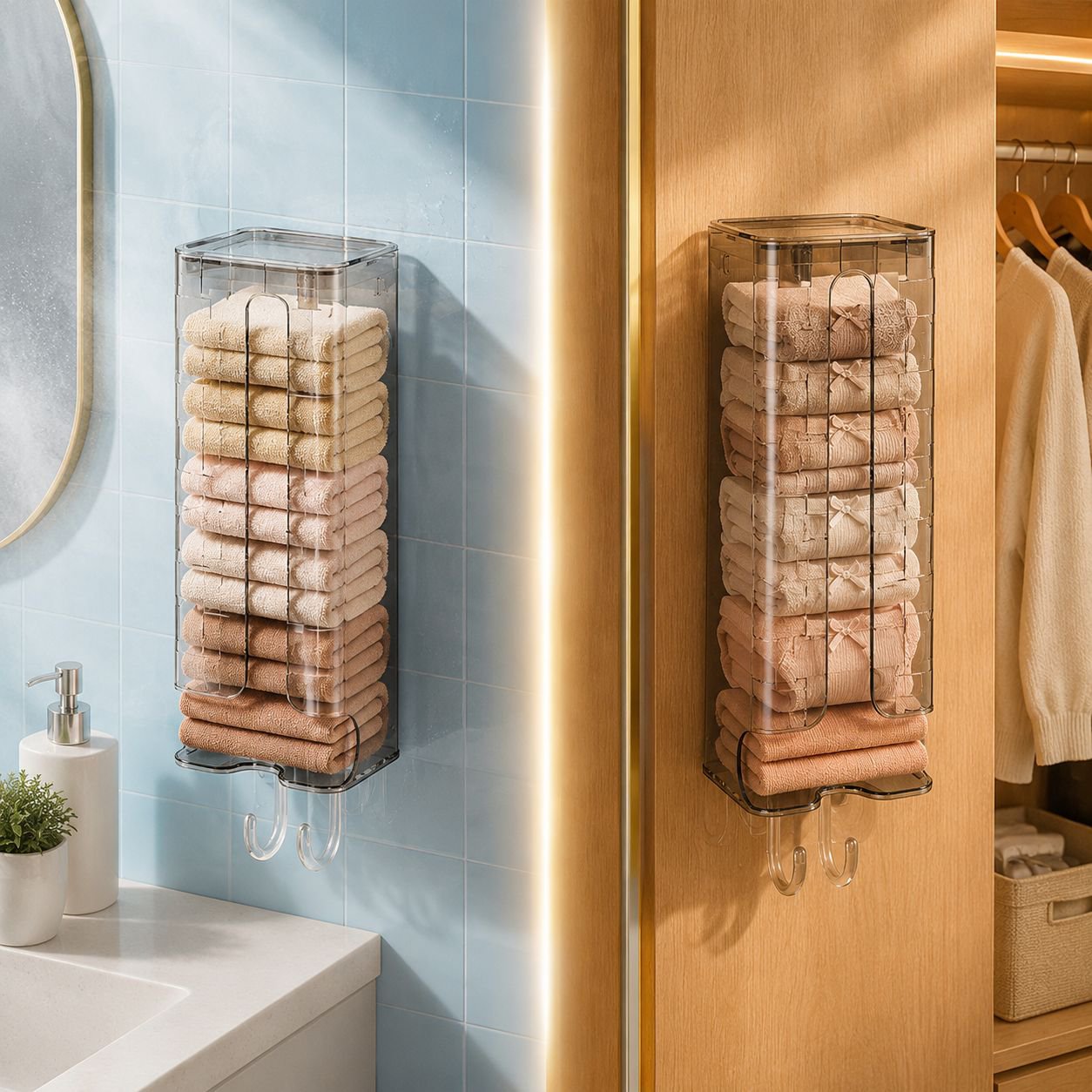 Boîte de rangement pratique pour lingerie et chaussettes
