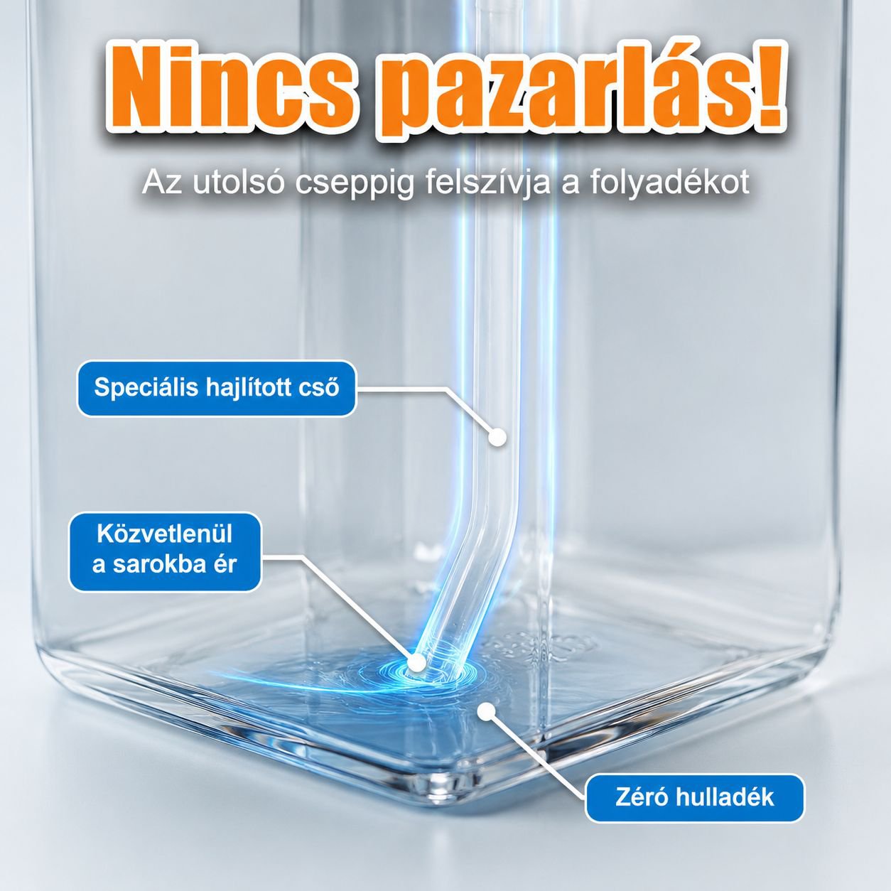 Habos kézmosó adagoló palack