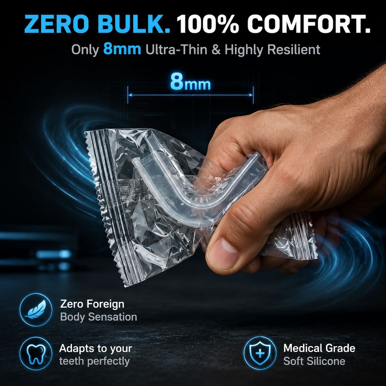 Teeth Whitening Transparent Mouth Tray
