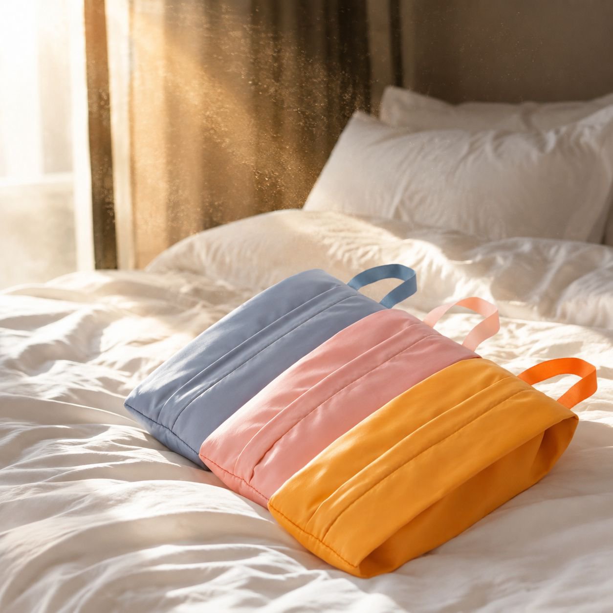 Travel AllinOne Tote Toiletries Organizer Lingerie Bag Sanitary Napkin