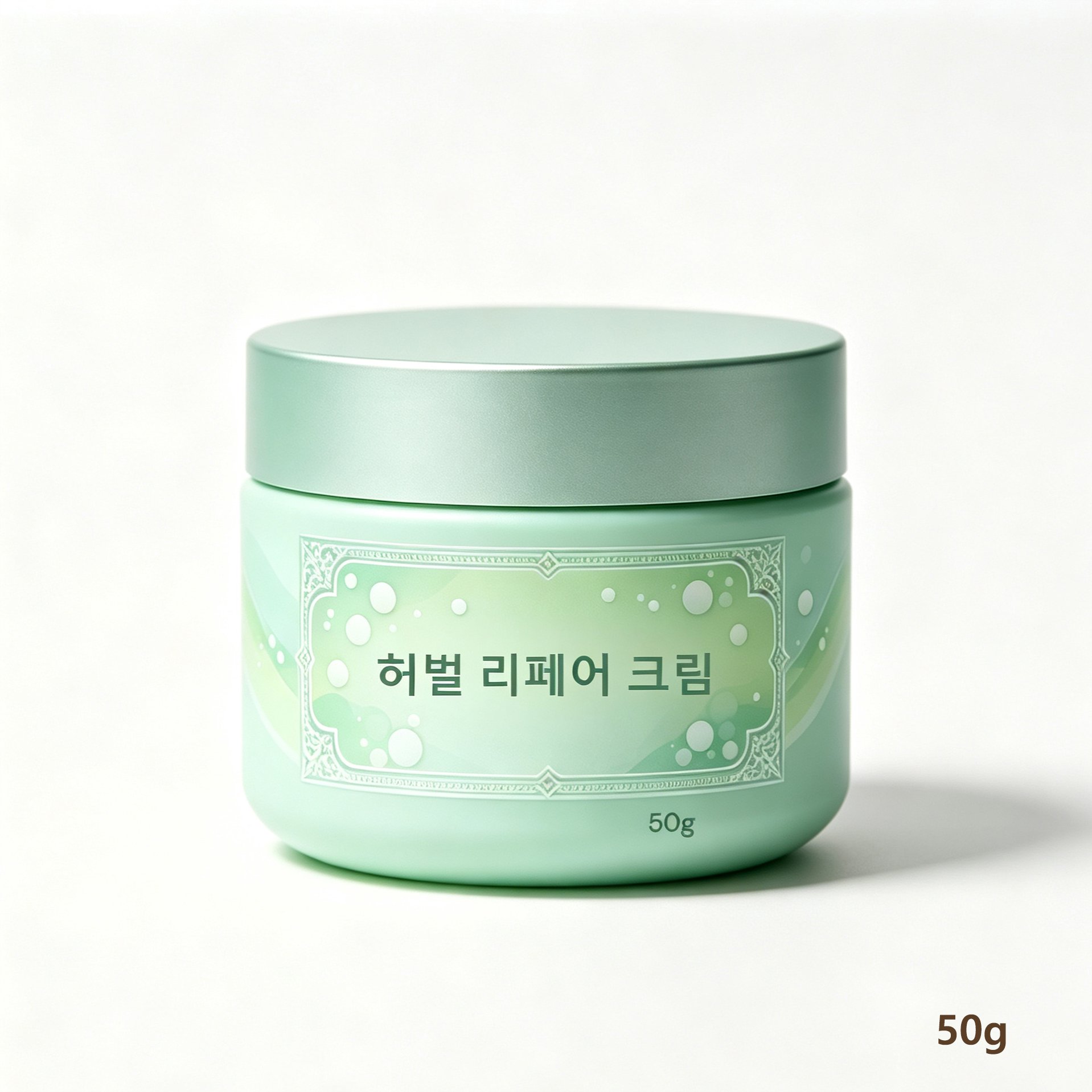 식물 에센스 회복 크림 제품 사진