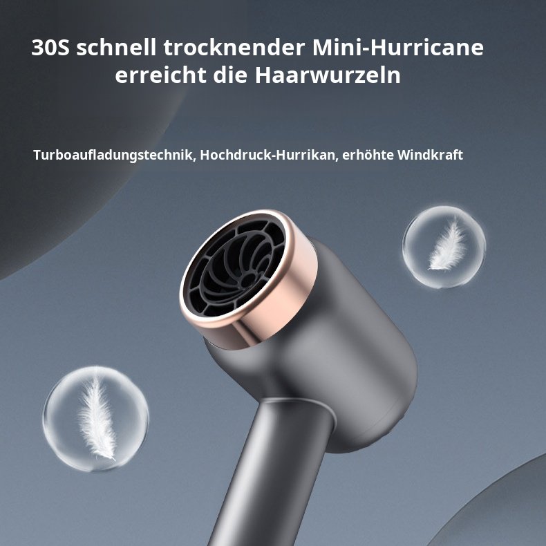 Haushalts-Hochgeschwindigkeits-Negativ-Ionen-Funk-tragbarer Haartrockner
