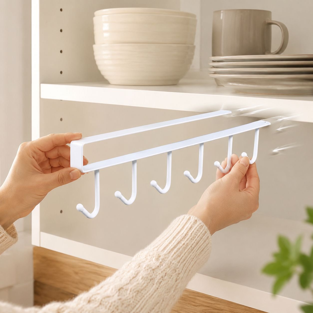 Multi-purpose Wardrobe Hook Back Door Organizer