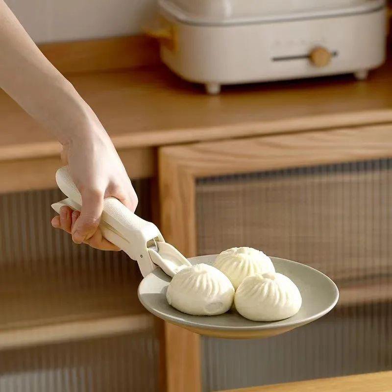 矽膠防燙防滑夾蒸鍋取碗神器