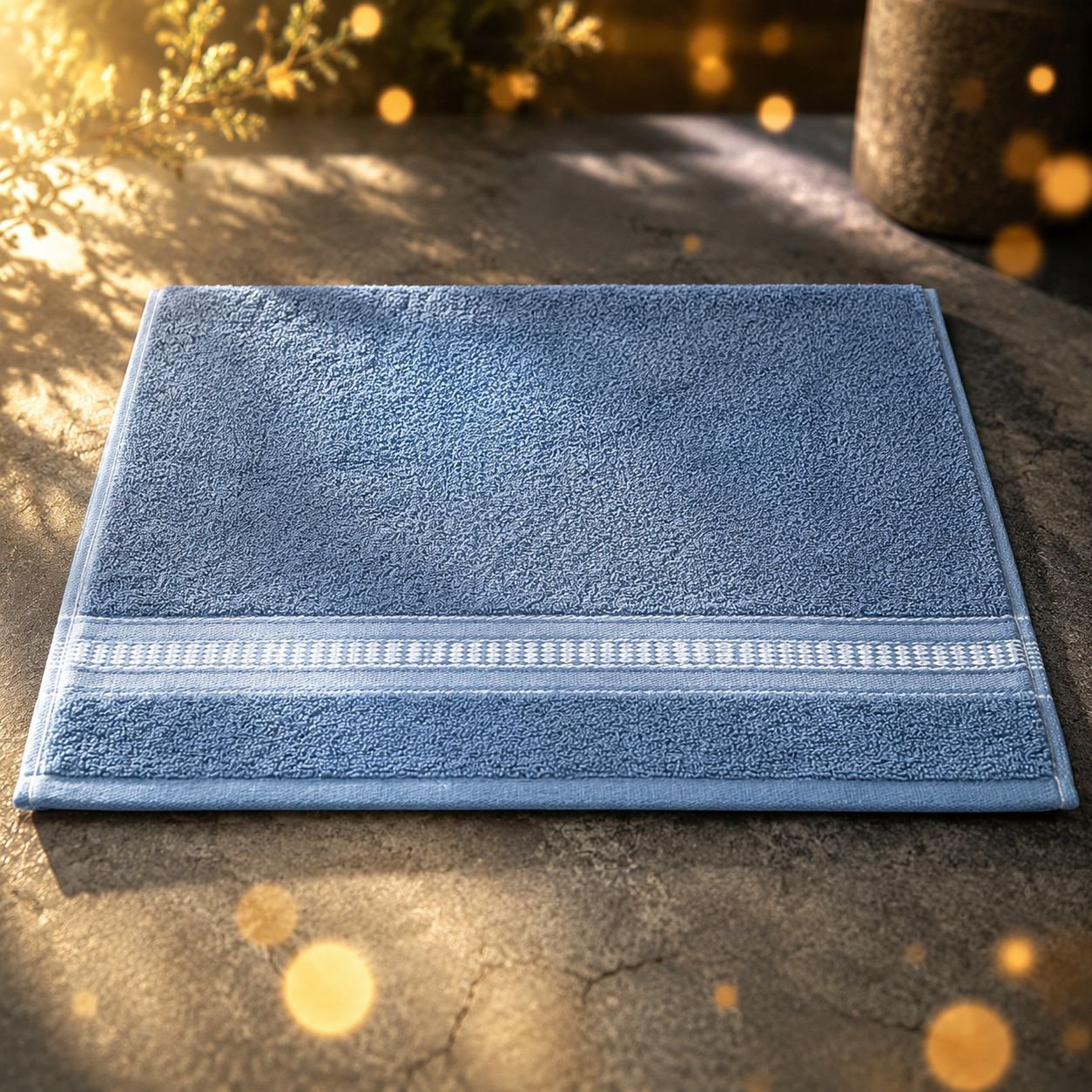 Pure cotton towel perfect for sensitive skin