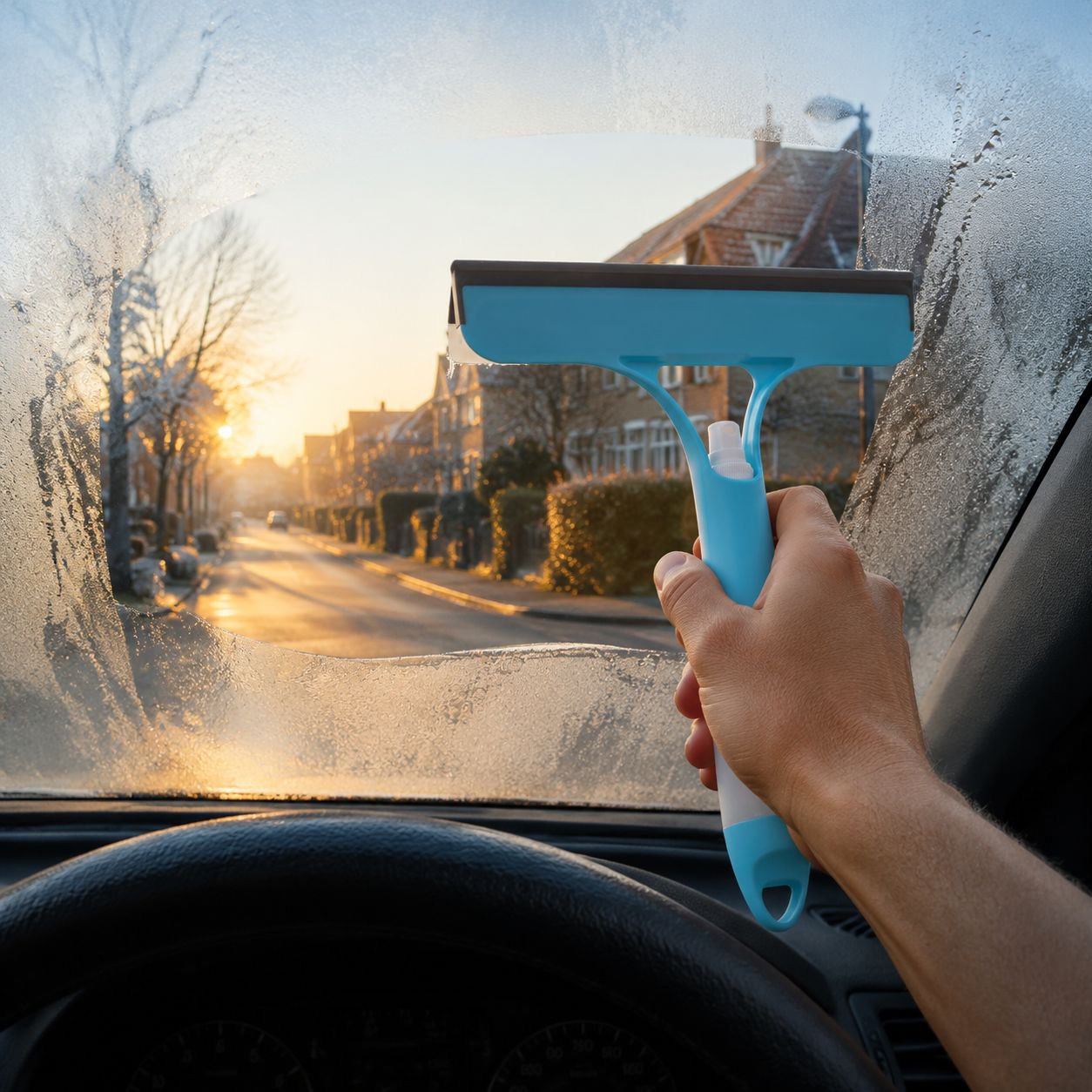 Double-sided window screen cleaning brush features