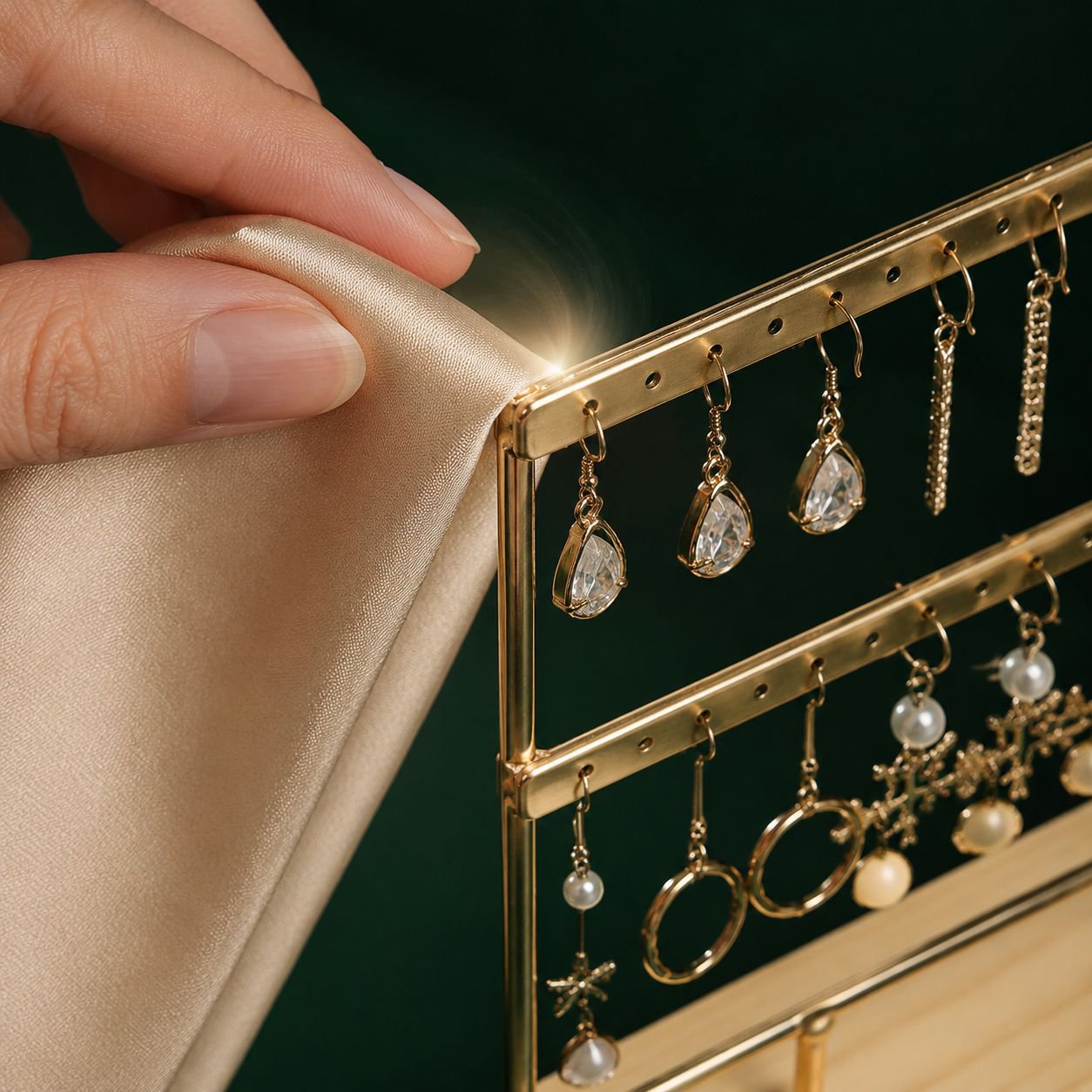 Home Earring Organizer Hanging Display Stand