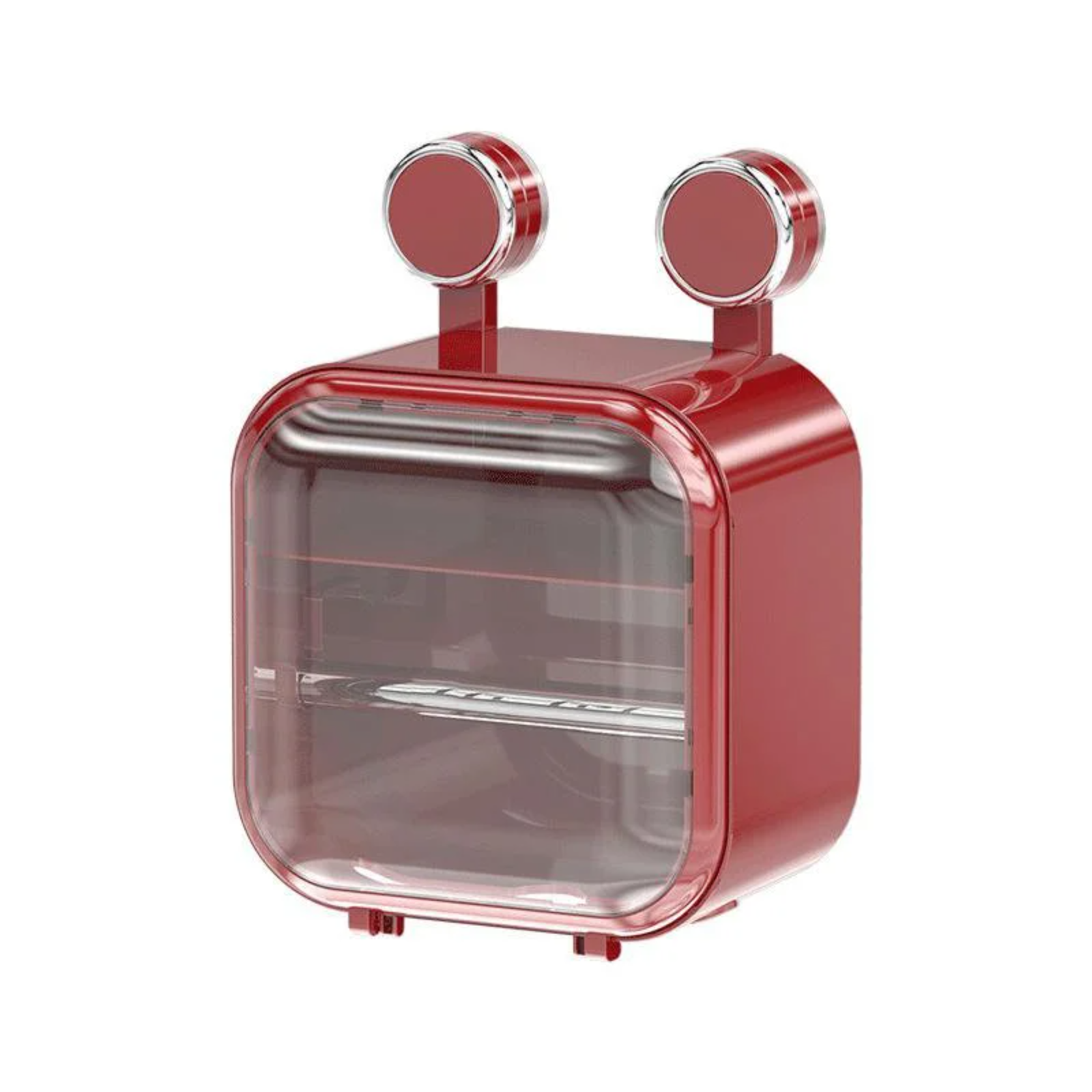 トイレ用防水吸盤ティッシュ収納ボックス