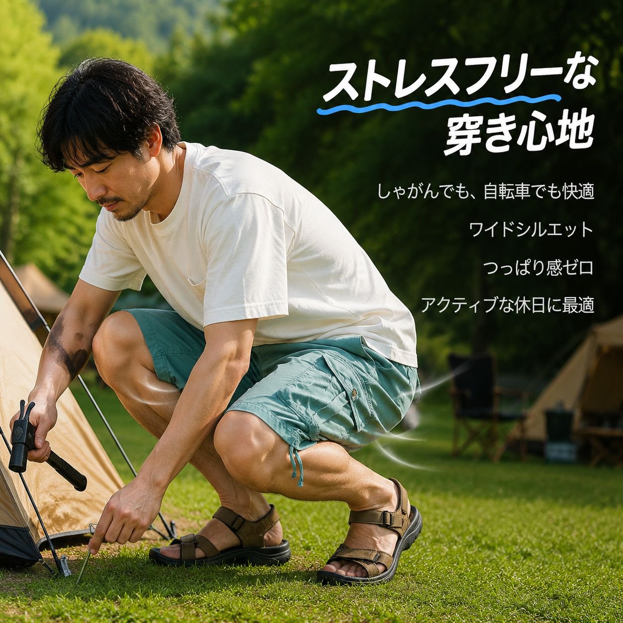 マルチカラー ファッション五分ショートパンツ