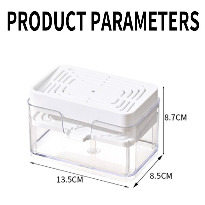 Dispensador automático de jabón multifuncional, fácil de presionar, ideal para limpieza de cocina