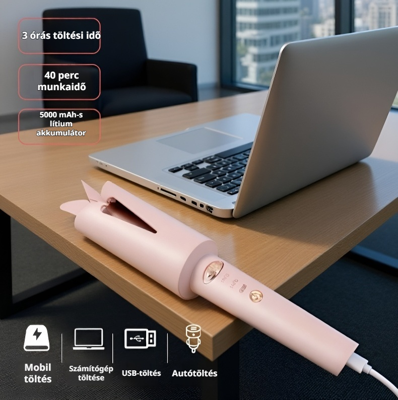  Automata Hullámzó Tartós Hajcsavaró Otthoni Használatra