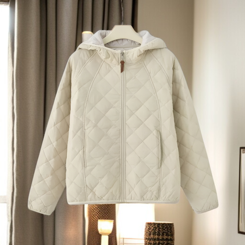 新作2025冬季レディース軽量ダウンコート全体画像