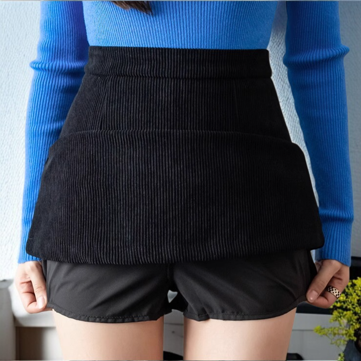 빈티지 하이웨스트 날씬해 보이는 코듀로이 스커트 A라인 스커트