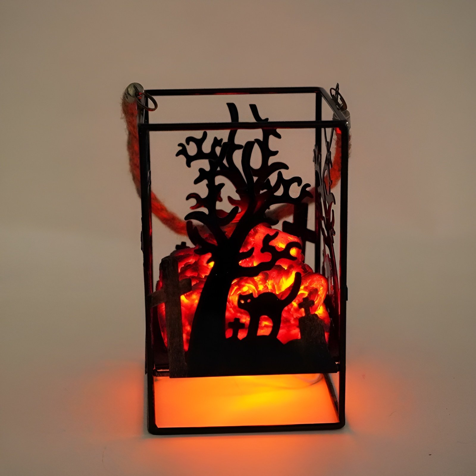 European-style imitation charcoal flame LED decorative light
