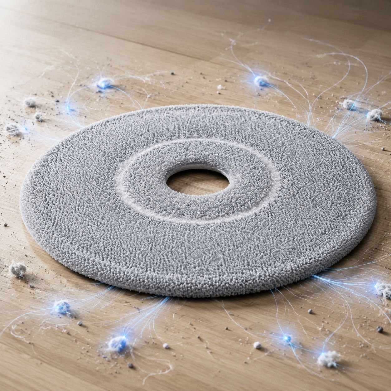Effortless Home Cleaning Mop with Self-Cleaning Bucket