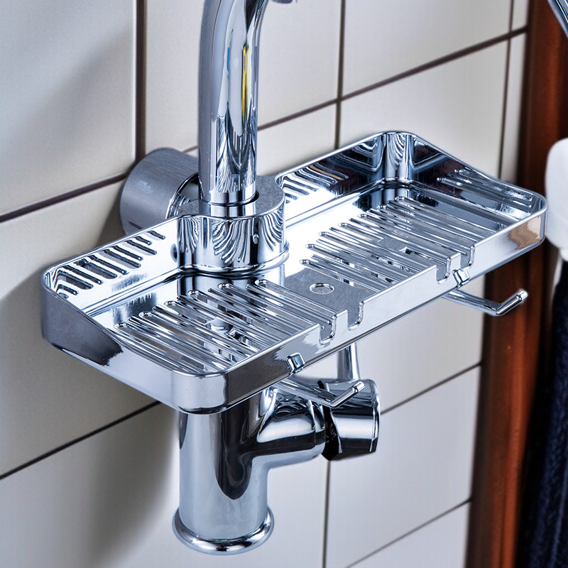 싱크대에서 사용되는 행주 수납 선반