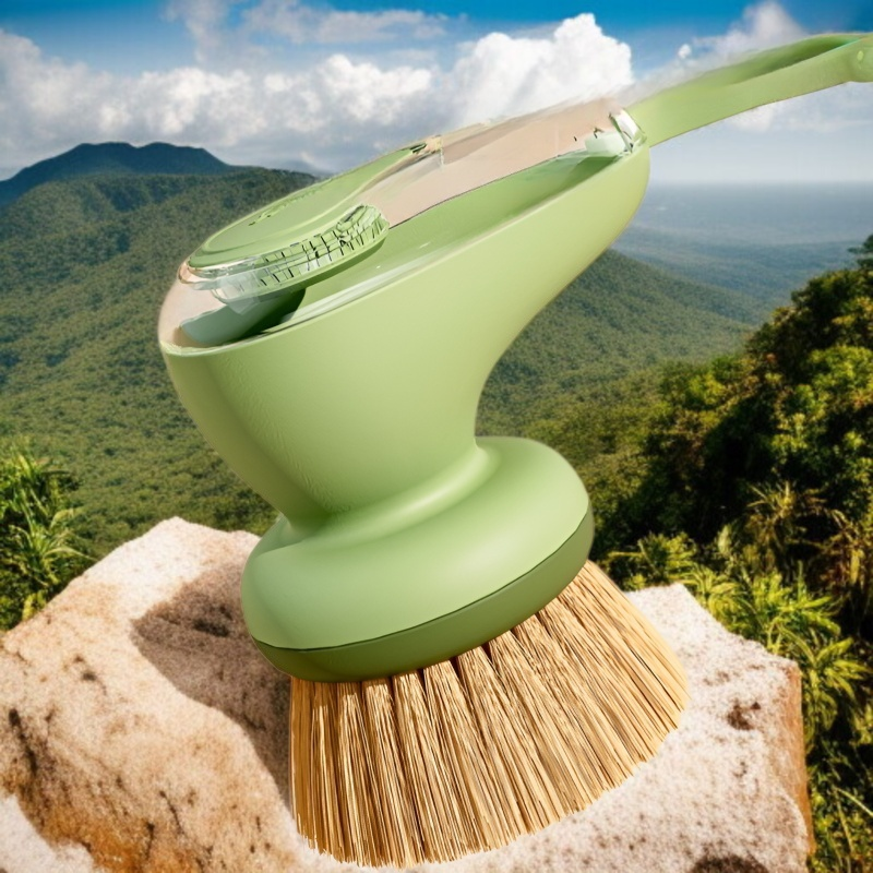 Topfbürste reinigt Töpfe und Pfannen ohne Kratzer