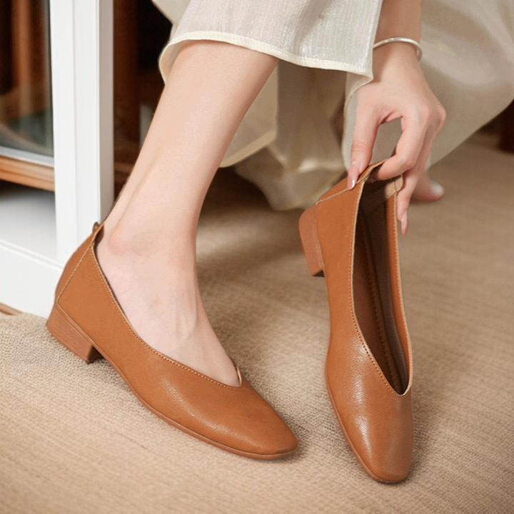 여성 소프트 스퀘어 펌프스 전체 이미지