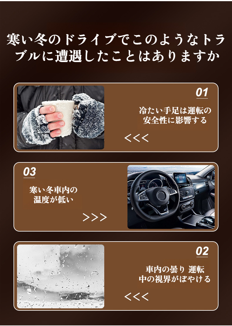 簡単取り付け可能なヒーターの設置方法