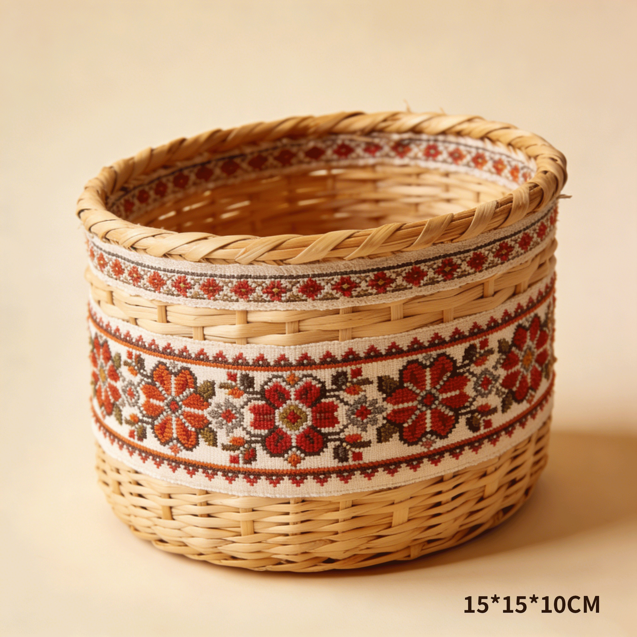 Praktikus ruhatároló kosár szett otthoni használatra