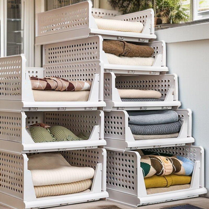 가정용 서랍형 의류 수납함 수납 선반 수납함 의류 수납함 세트