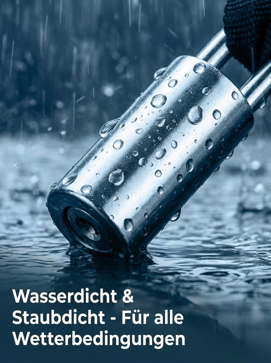 Sicherheitskette für Zäune und Tore im Einsatz