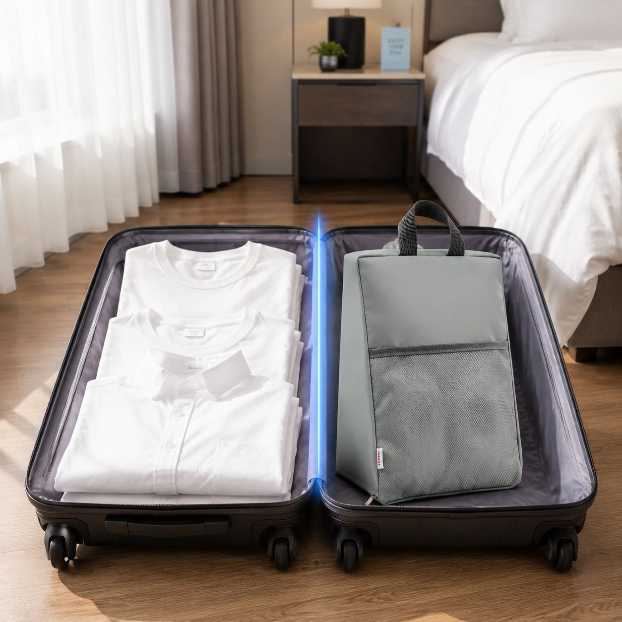 Portable Large Capacity Sports Shoe Storage Bag