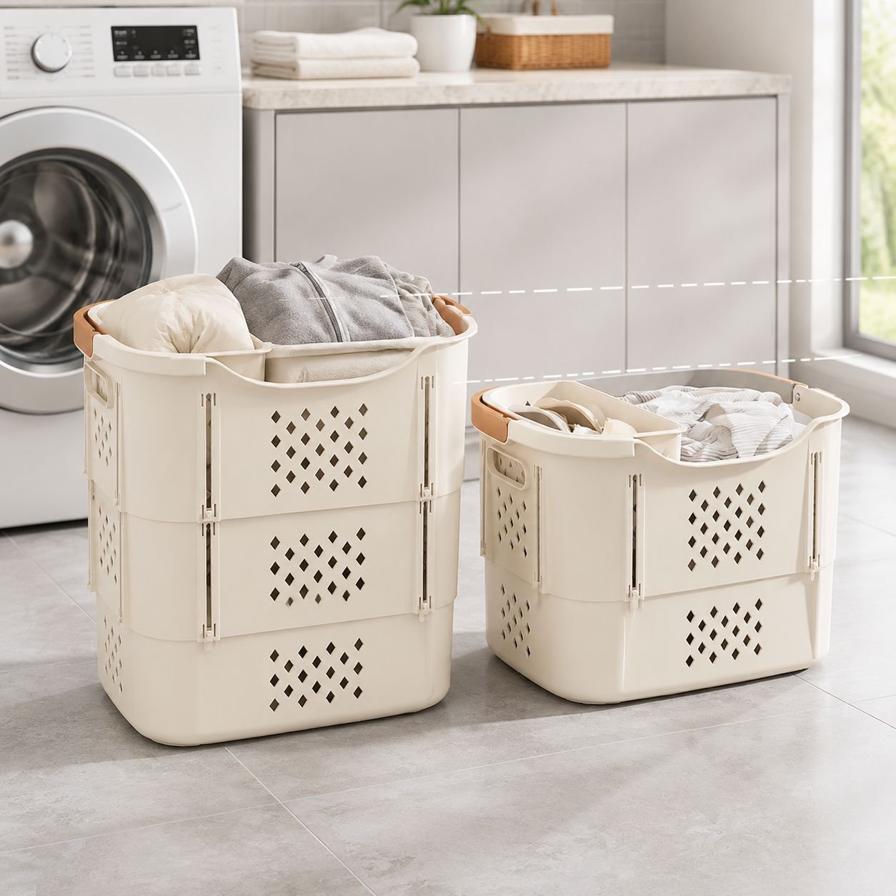 Multi-Tier Clothing Organizer Storage Bin