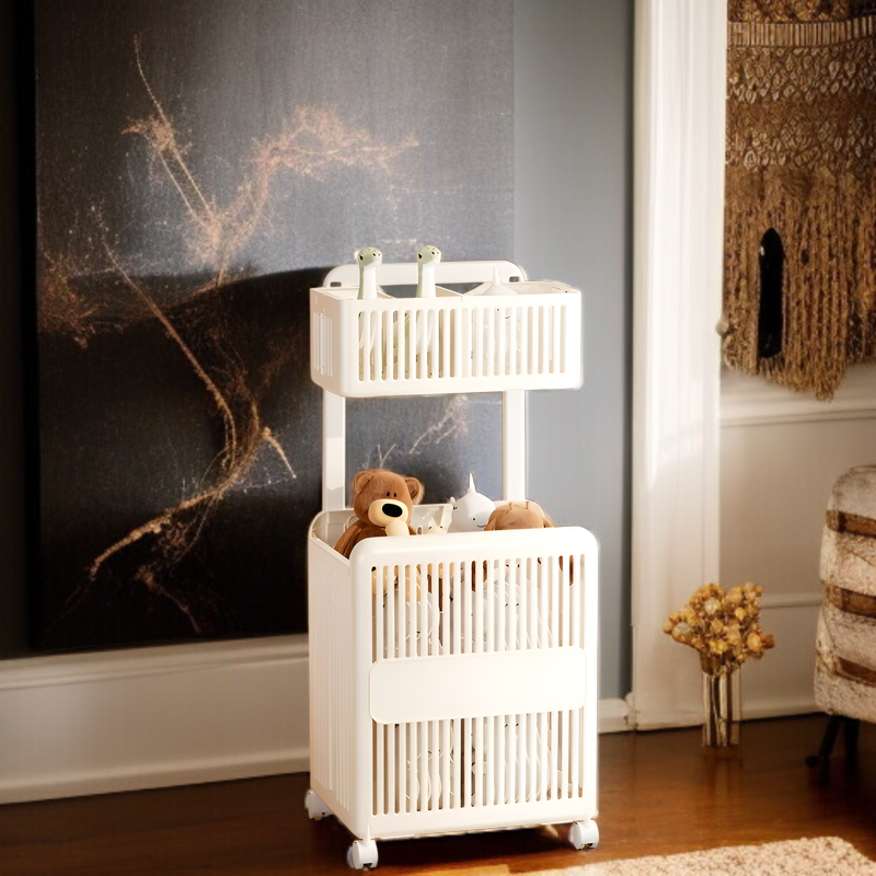 浴室用ランドリーバスケットの省スペース設計