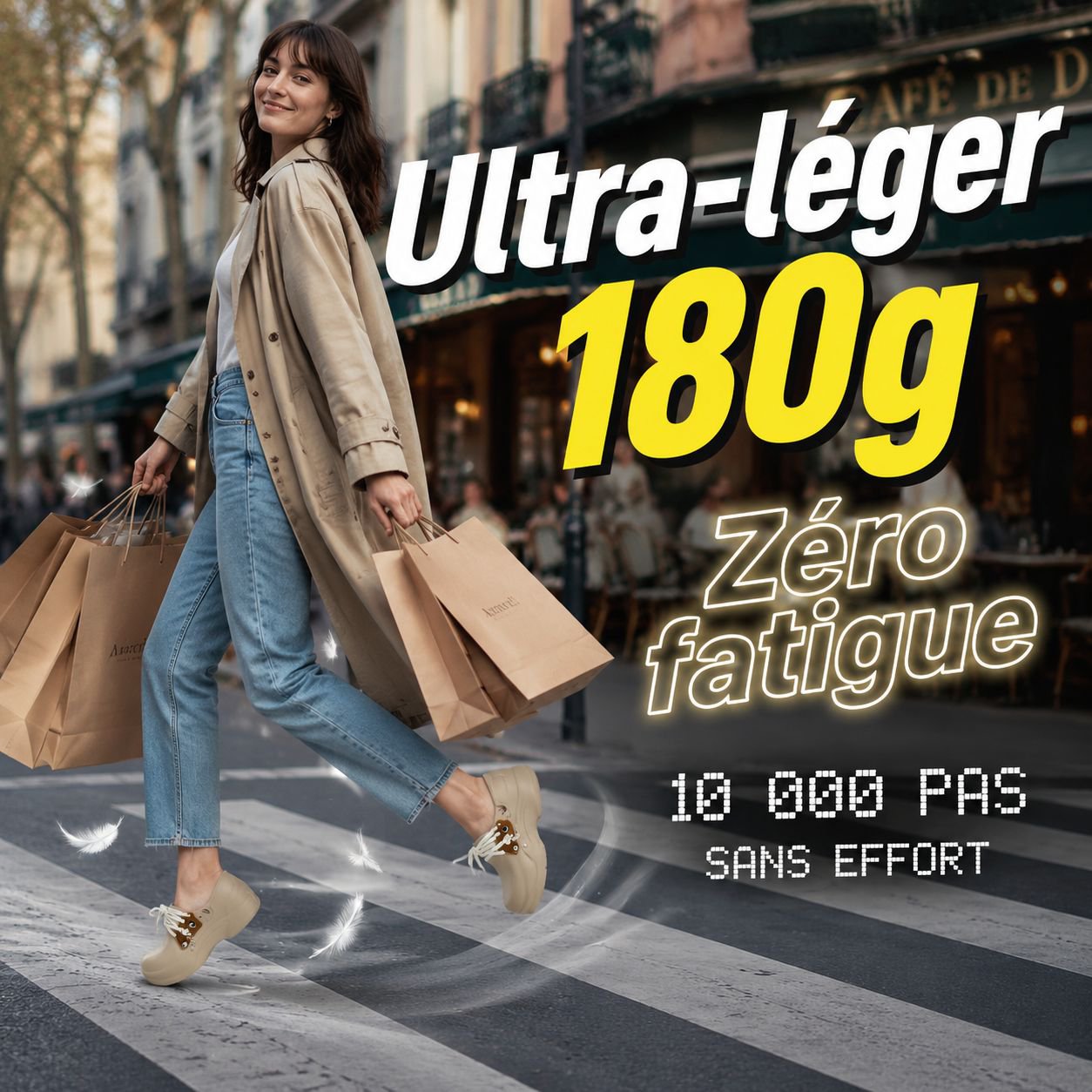 Sabots femme plateforme légère EVA, confortables, affine la jambe, intérieur/extérieur