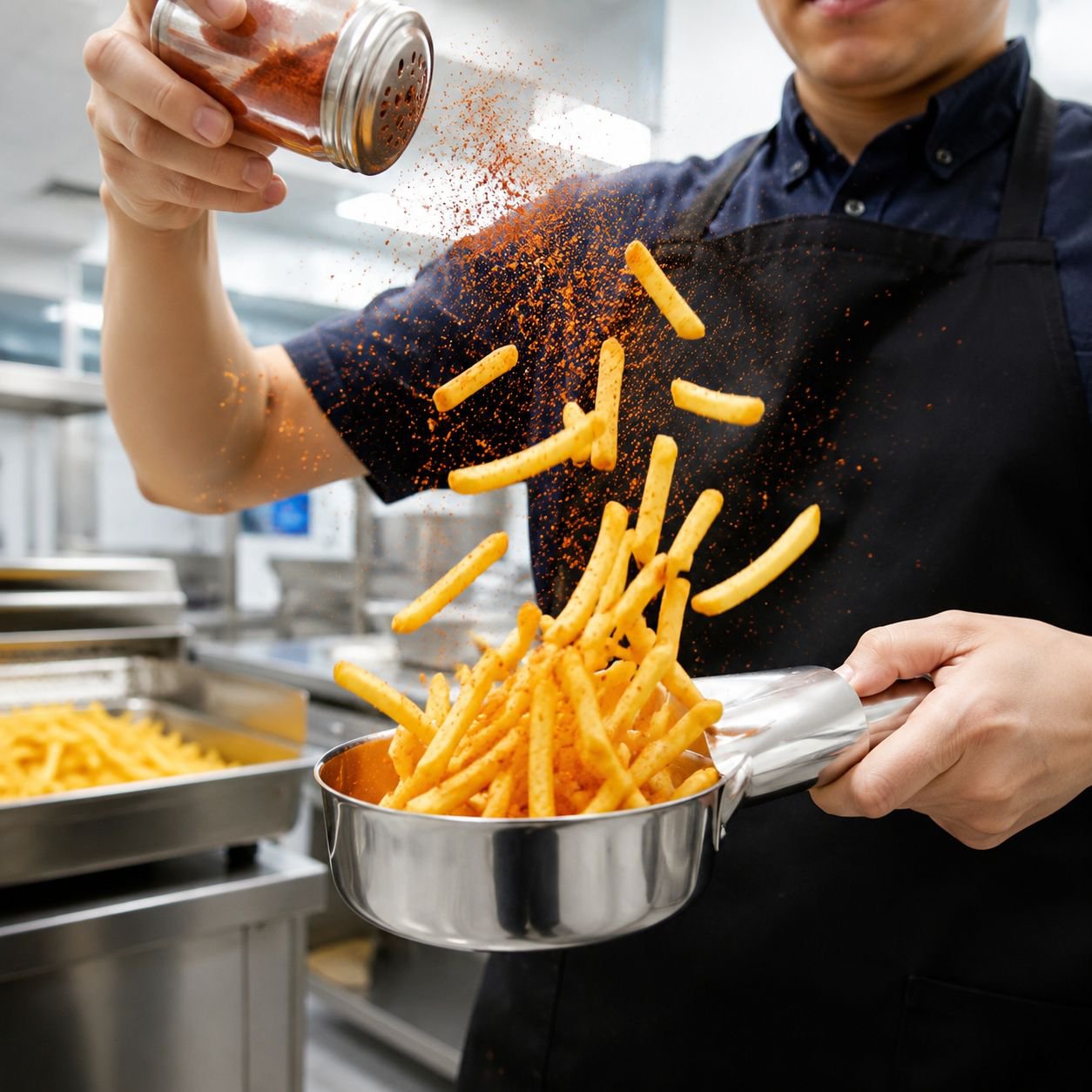 フライドチキン・フライドポテト用梱包用スプーン