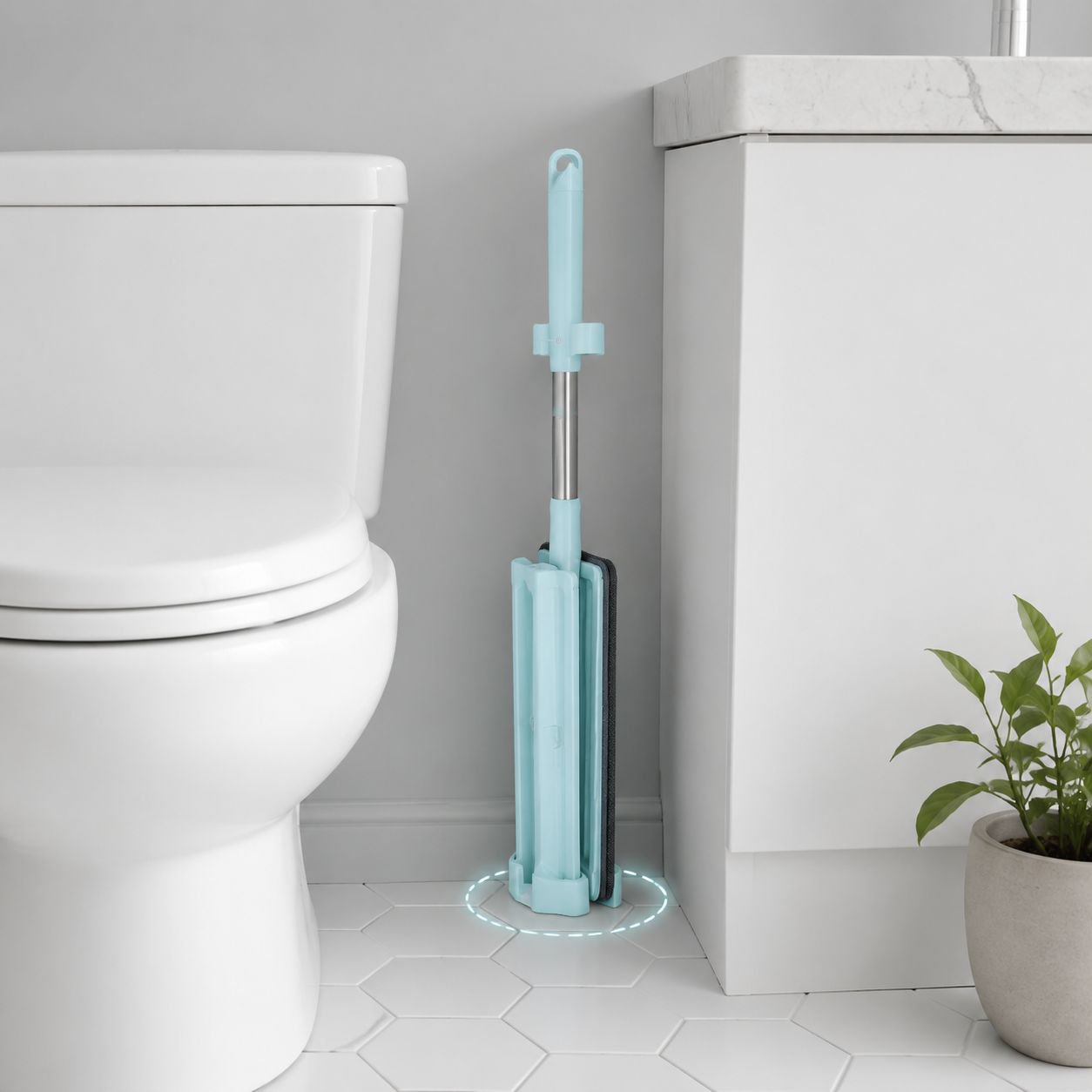 Hand-Wash Free Rotating Magic Mop Home Floor Washer