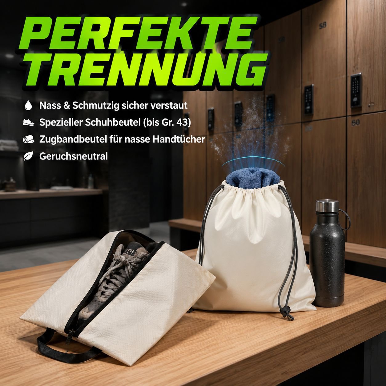 Tragbare Reise-Kompressionstasche
