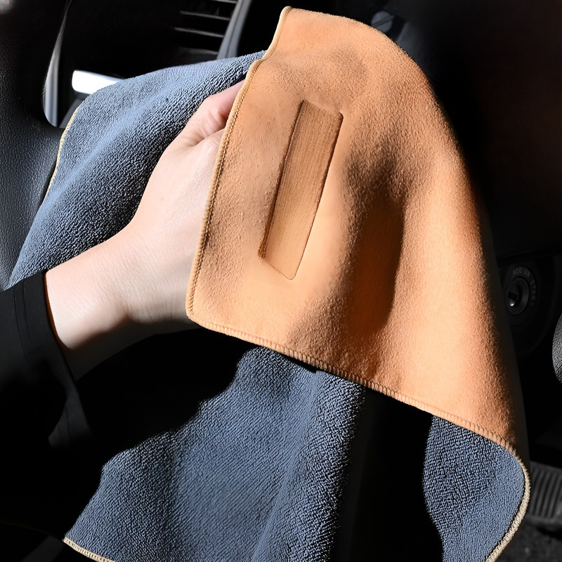 초강흡수 양면 벨벳 자동차 청소 타월