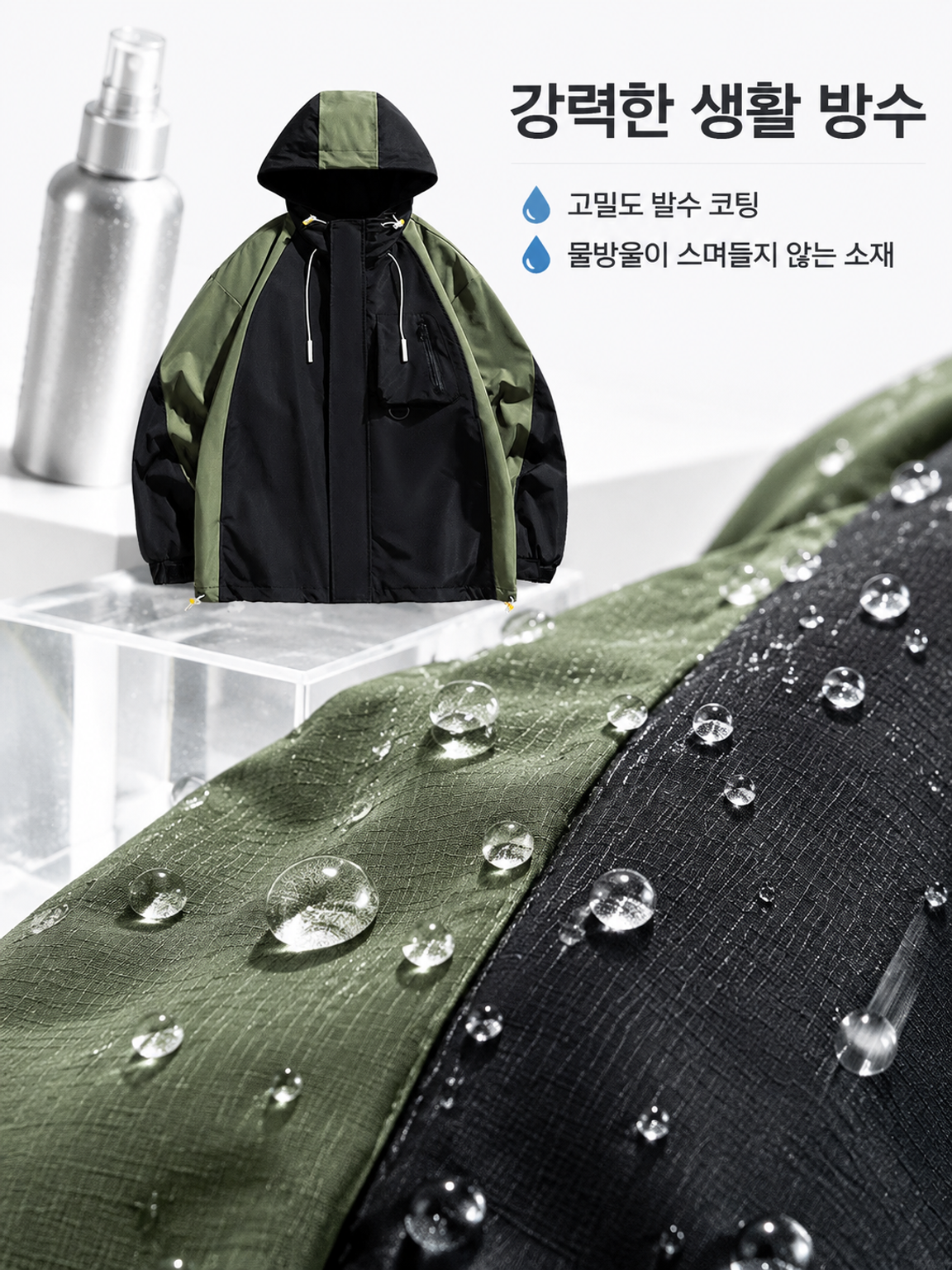 가을 트렌디 남성 루즈핏 캐주얼 재킷