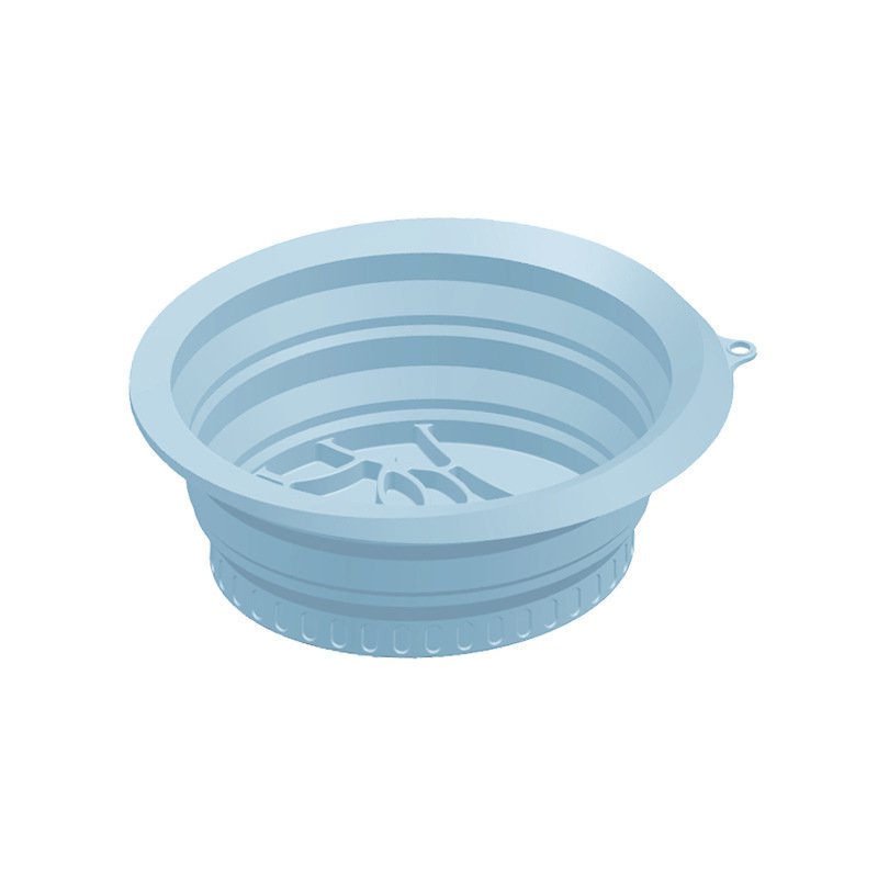Portable Washbasin Washbasin Folding Silicone Outdoor Household