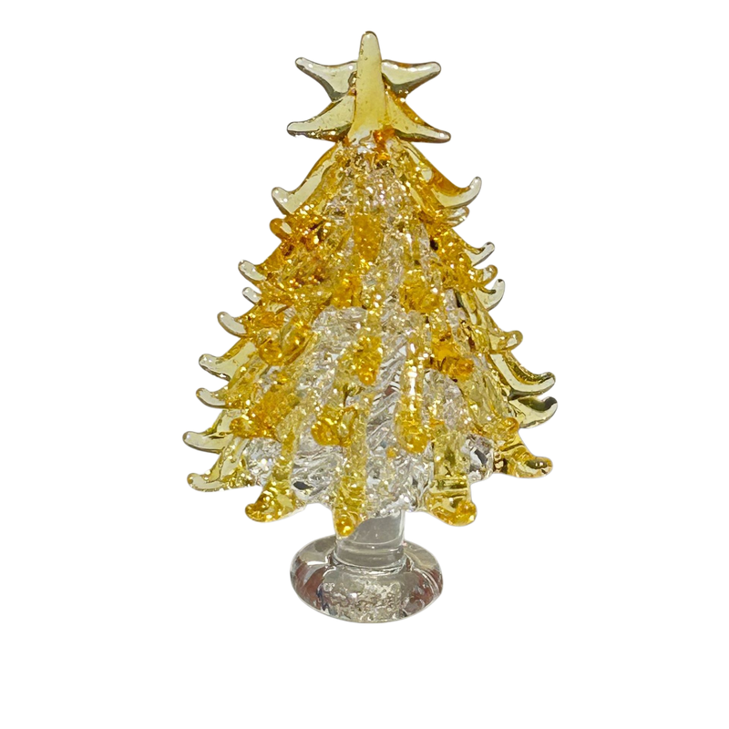 Handmade glass Christmas tree