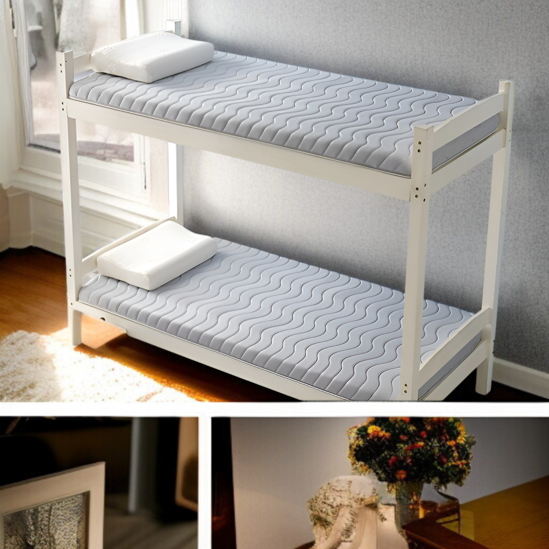 通気性抜群の学生寮用マットレス