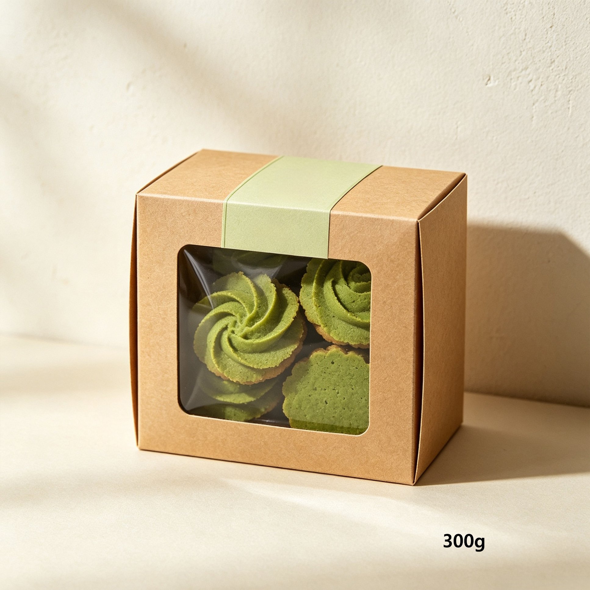 抹茶クッキー3箱セットのパッケージ写真